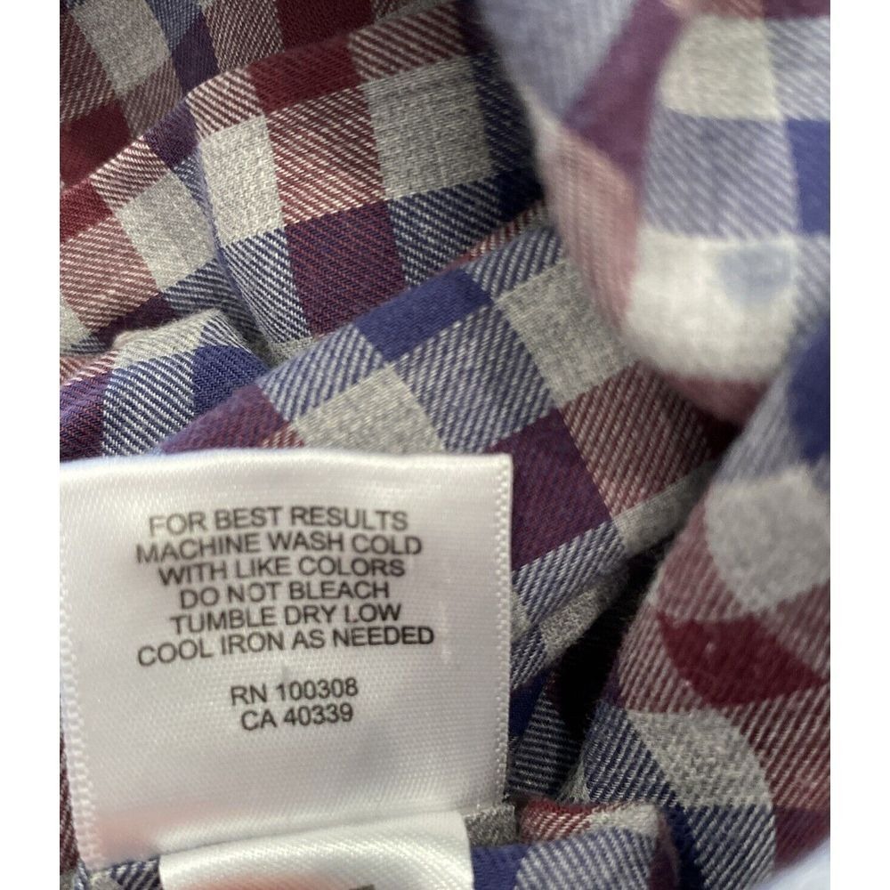 Peter Millar men's Dunbritton Cotton Sport Shirt in British Grey Size Large - Picture 10 of 10